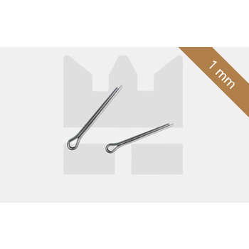 RVS Splitpennen 1 mm