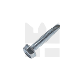 Zelfborende plaatschroef - 3,5 x 16 mm - staal verzinkt - 25 stuks