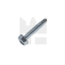 Zelfborende plaatschroef - 3,5 x 16 mm - staal verzinkt - 25 stuks