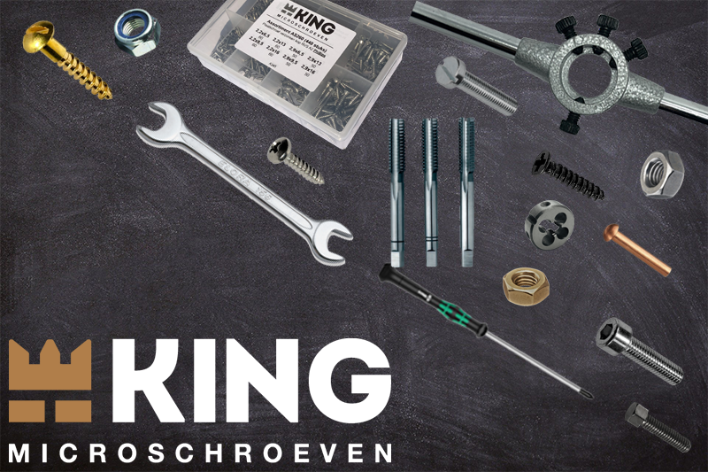 KING Microschroeven - De webshop voor microschroeven en modelbouw gereedschap