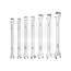 KING Microschroeven Ministeeksleutelset | 7-delig | 3,0 - 5,5 mm
