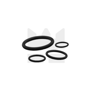 KING Microschroeven O-ringen 7 x 1,5 mm – NBR 70 - 4 stuks