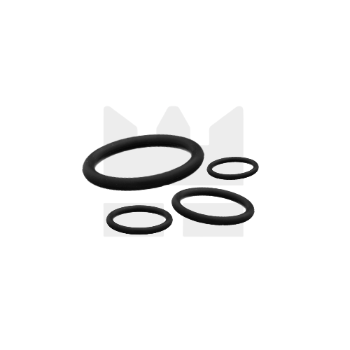 KING Microschroeven O-ringen 1,5 x 1 mm – EPDM 70?Sh - 4 stuks