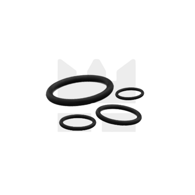 O-ringen 2 x 1 mm – EPDM 70?Sh - 4 stuks