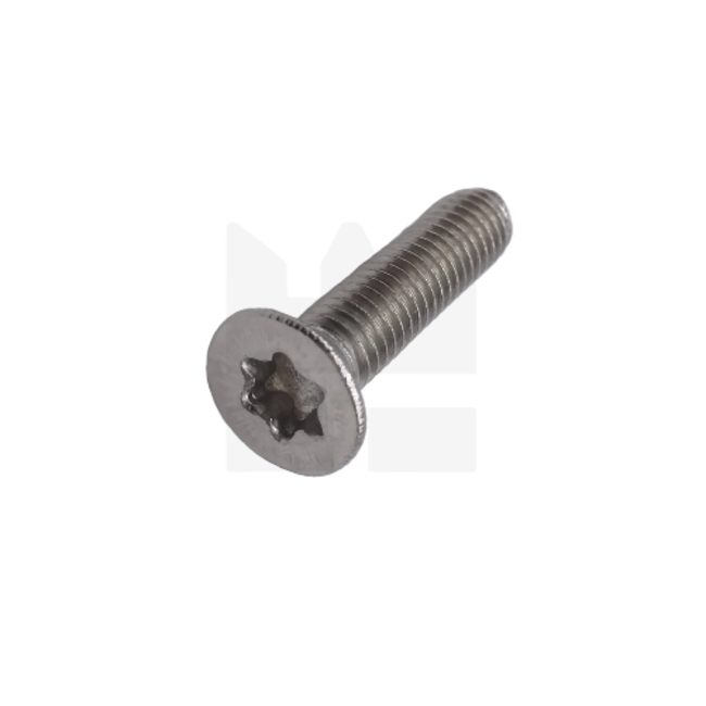 Verzonkenkop schroef - TORX - M2 x 10 - RVS - DIN 965 - 50 stuks