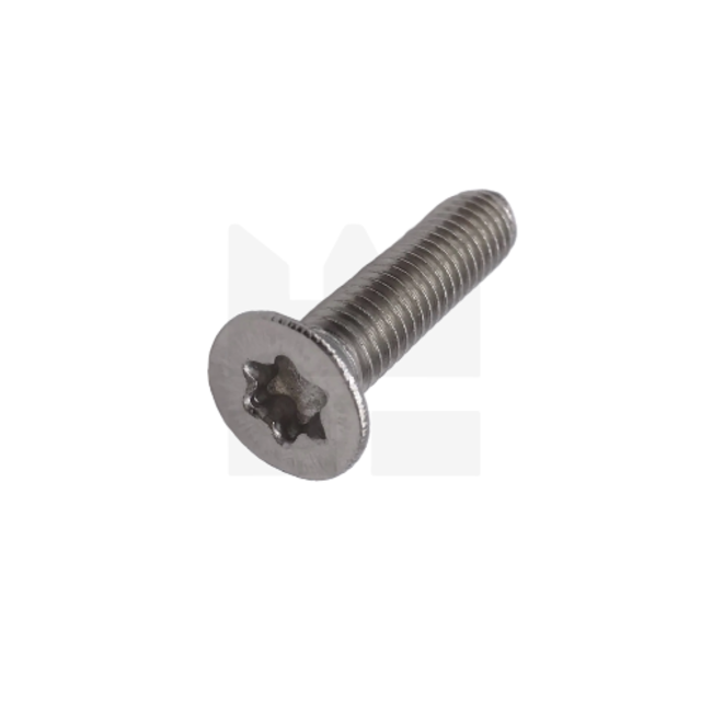 Verzonkenkop schroef - TORX - M3 x 8 - RVS - DIN 965 - 50 stuks