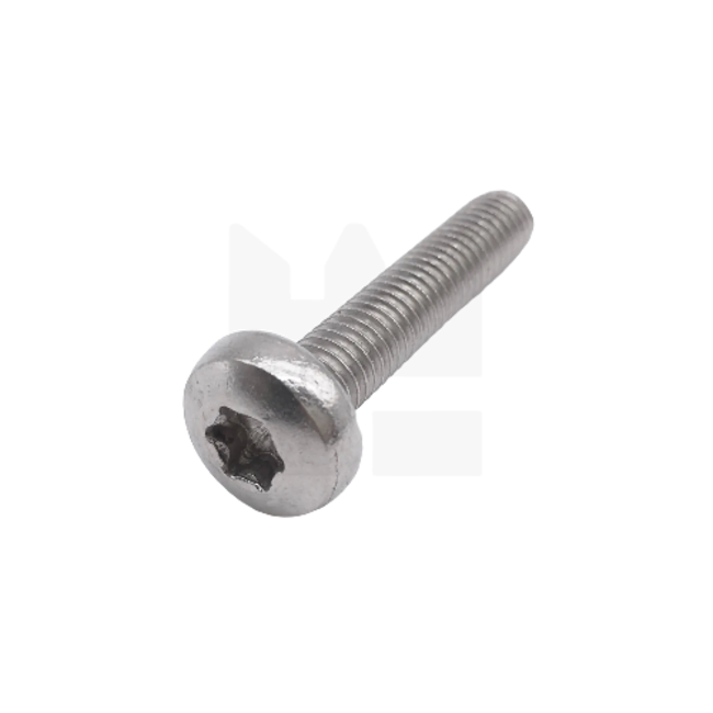 Bolkopschroef Torx - M1,6 x 10 - DIN 7985 - RVS - 50 stuks