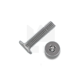 KING Microschroeven Platkopschroef - M1,6 x 4 - Kruiskop - RVS - 50 stuks