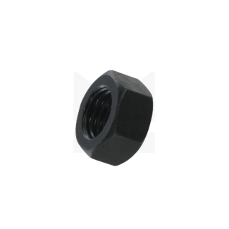 KING Microschroeven Zeskant moer  M2,5 - Staal zwart - DIN 934 - 25 stuks