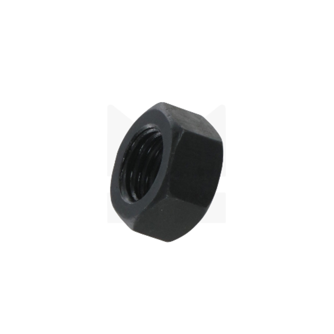 Zeskant moer  M2,5 - Staal zwart - DIN 934 - 25 stuks