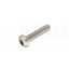 Inbus - Laagbolkopschroef - M4 x 6 - RVS ISO 7380 - 25 stuks