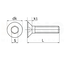 Inbus - verzonkenkop schroef - M2 x 10 - RVS A2 - DIN 7991 - 25 stuks