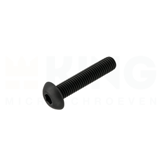 KING Microschroeven Laagbolkopbout M2 x 4 - Staal ISO 7380 -25 stuks