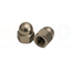 Modelbouw dopmoer M1.6 - Messing vernikkeld - 10 stuks