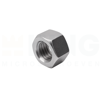 KING Microschroeven Modelbouw moer M1,2 - RVS - Hoog - 10 stuks