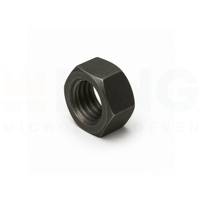 Modelbouw moer M1,6 - Staal - Hoog - 10 stuks