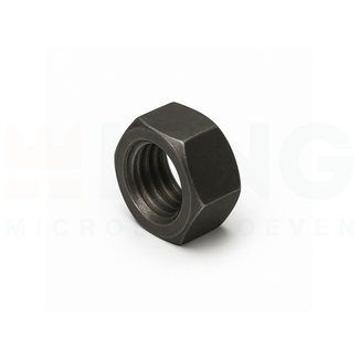 KING Microschroeven Modelbouw moer M4 - Staal - Hoog - 10 stuks