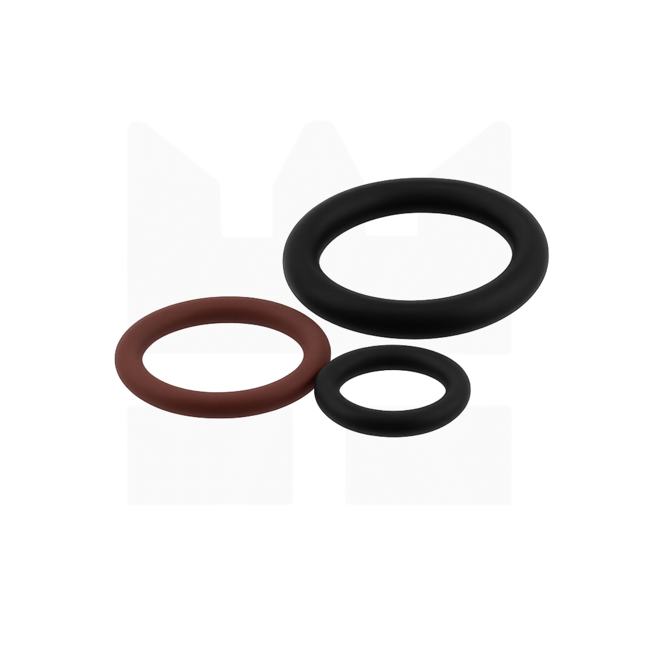 O-ringen VITON (FPM/FKM) - 4 x 1,5 mm - 4 stuks