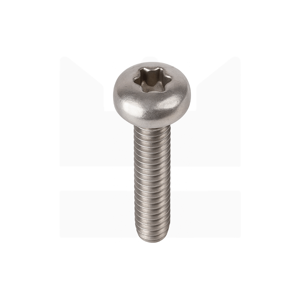 Torxschroef met bolkop | M1,6 - DIN 7985 - RVS A2