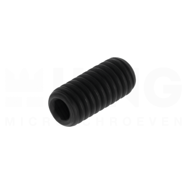 Stelschroef - DIN 916 45H Staal - M 2 x 4 - 25 stuks