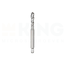 KING Microschroeven Machinetap - M2,5 x 0.45 - Blinde gaten - HSS - DIN 371