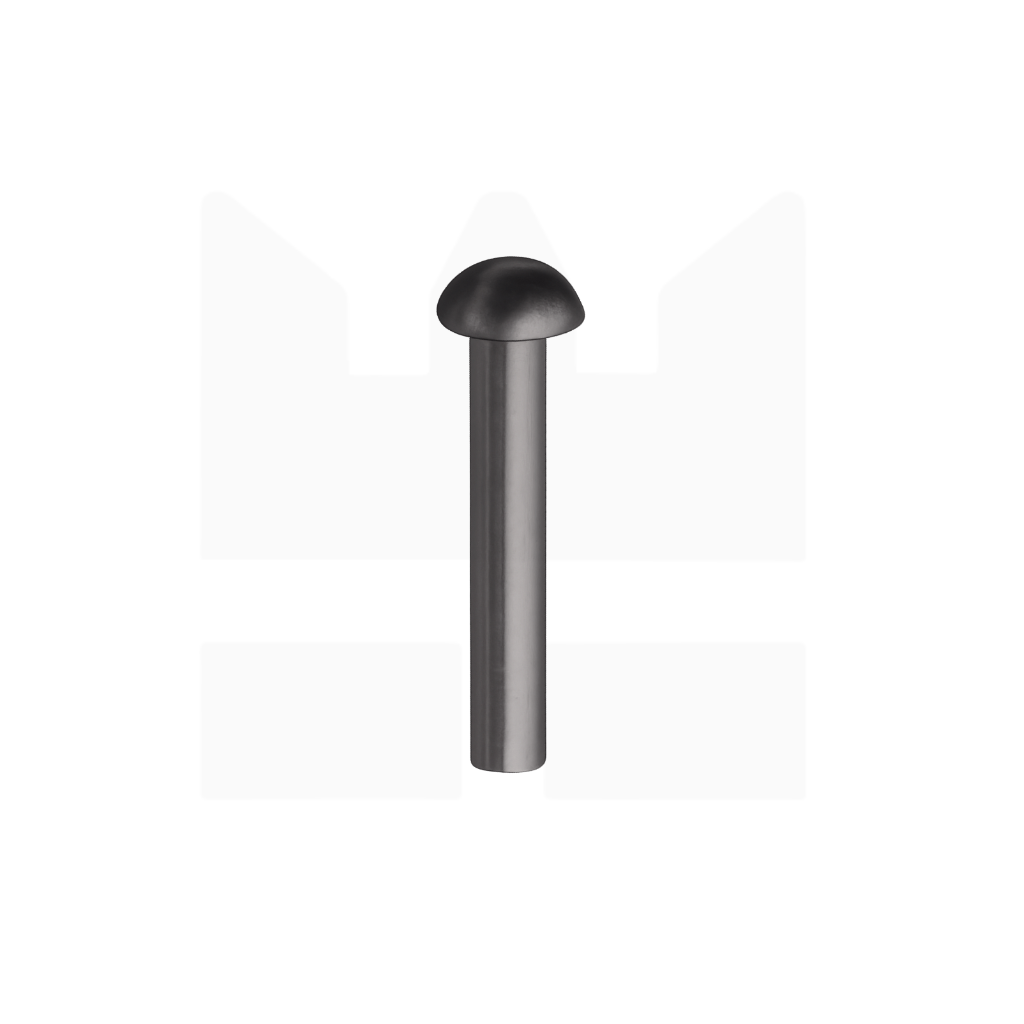 Klinknagel bolkop – Blank staal - DIN 660