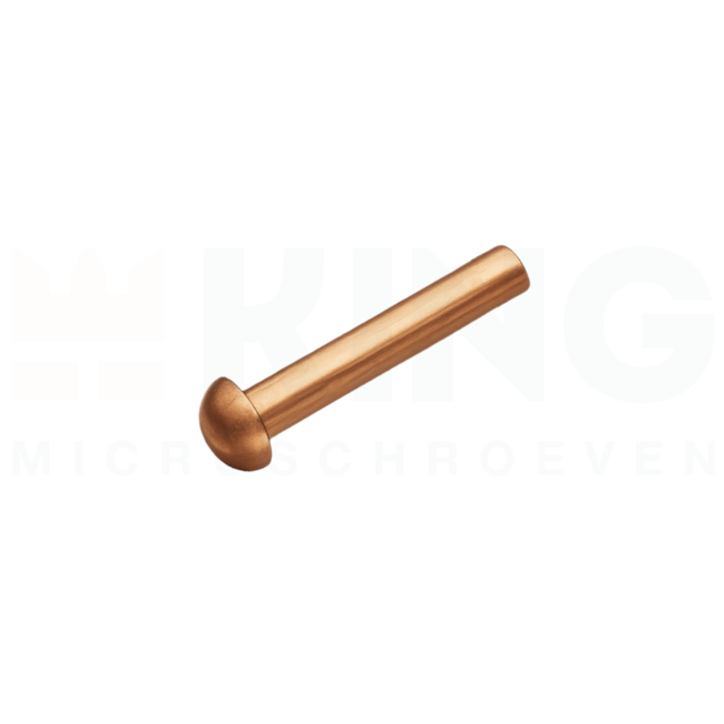 Klinknagel bolkop - Koper - 2 x 4 mm - 50 stuks