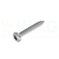 Spaanplaatschroef 3 x 12 - Bolkop - TORX - Staal verzinkt - 25 stuks