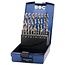 Bohrcraft Metaalborenset - 1,0 - 10 mm - 19 delig - HSSG Geslepen borenset