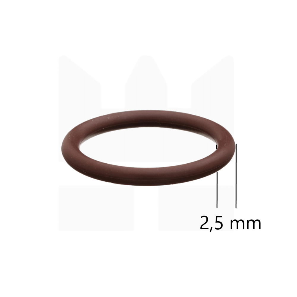 O-ringen (FPM/FKM) VITON 80 Shore - Snoerdikte 2,5 mm