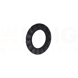 KING Microschroeven Tandveerring M2 - Blank Staal - DIN6798A - 100 stuks