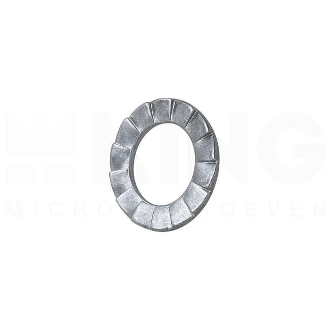 Tandveerring M2 - RVS A2 - DIN6798A - 100 stuks