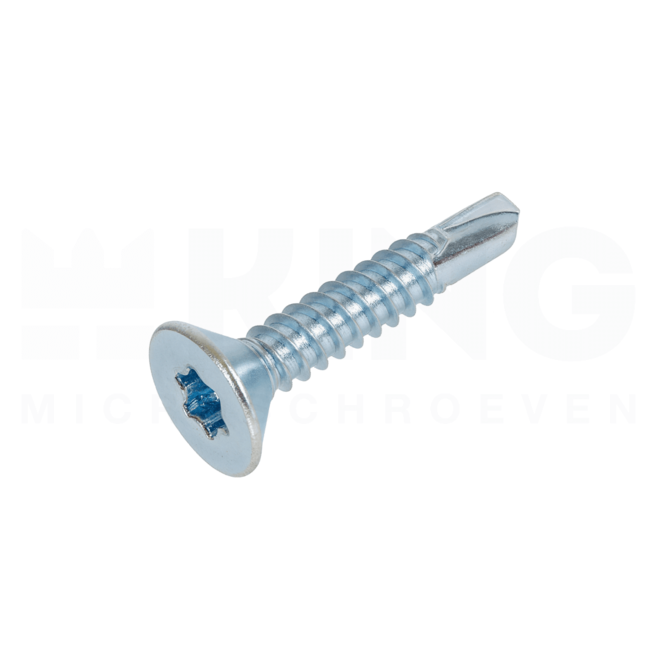 Zelfborende schroef 3,5 x 13 mm - Verzonken Torx kop - 25 stuks