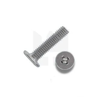 KING Microschroeven Platkopschroef - M2,5 x 4 - Kruiskop - RVS - 50 stuks
