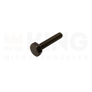 KING Microschroeven Modelbouw bout M1,2 x 8 Staal - Lage kop - 10 stuks