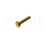 Modelbouw bout M1,4 x 6 - Lage kop - Messing - 10 stuks