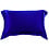 Funda de almohada de seda 19momme azul zafiro