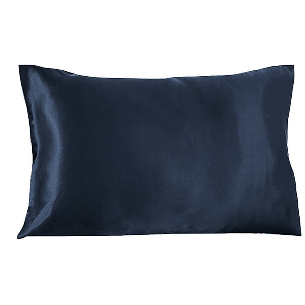 Silk pillowcase 22momme navy blue