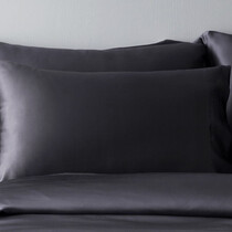 Silk pillowcase 22momme anthracite grey