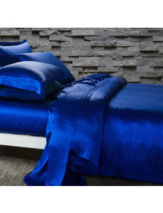  Silk duvet cover 19mm sapphire blue