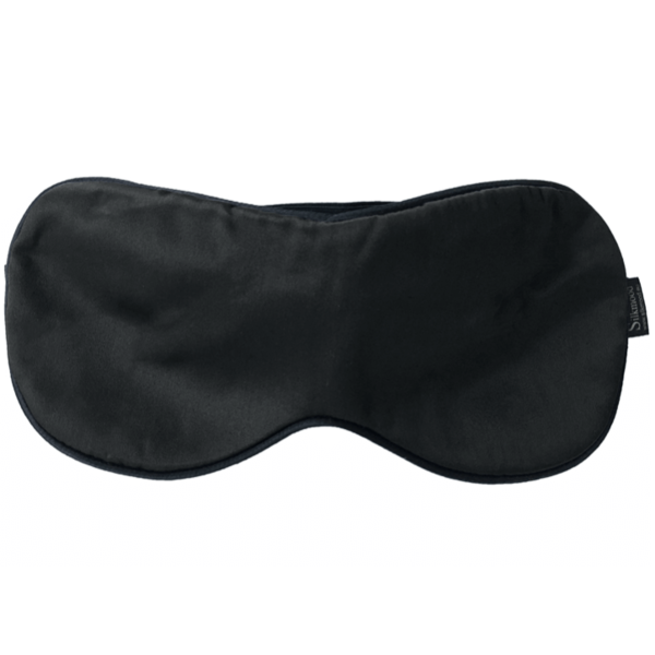 Zijden oogmasker met verstelbare elastische band