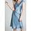 Dames zijden pyjama dress