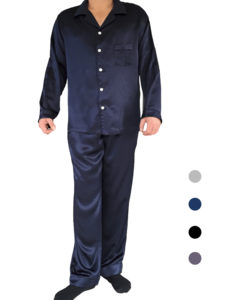  Men's silk pajama set