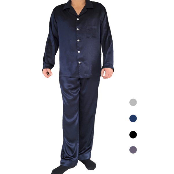 Pijama de seda para hombre