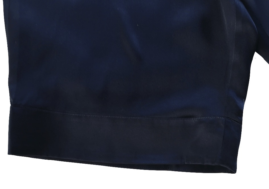 men's silk shirt and shorts set