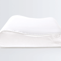Funda de almohada de seda para la almohada ergonómica 19momme