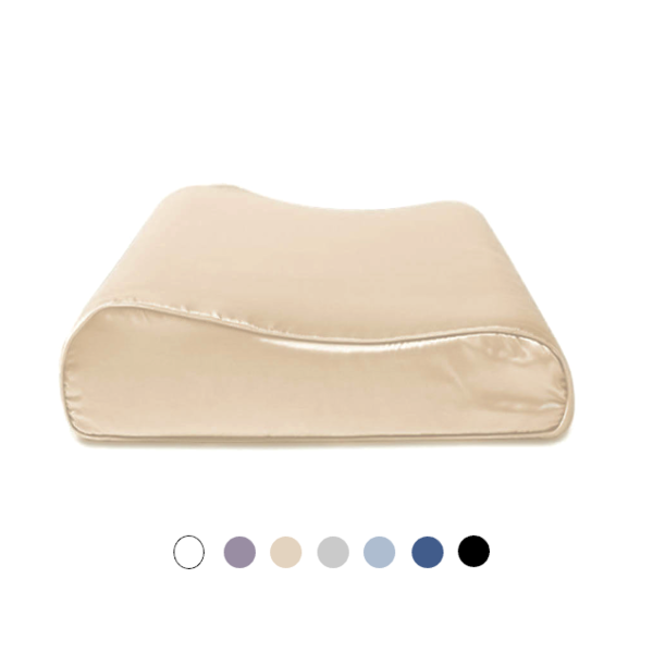 Silk pillowcase for the ergonomic pillow 22 momme