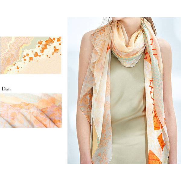 Silk scarf