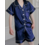 Pijama de seda para niños (manga corta + pantalones cortos)