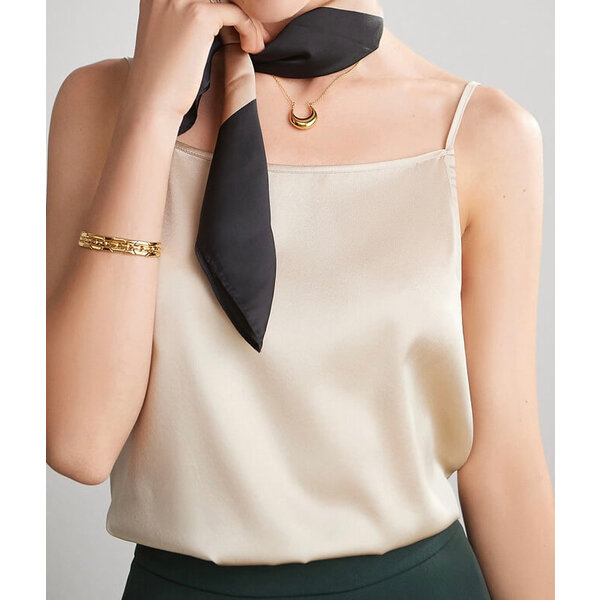 Adjustable Strap Silk Camisole